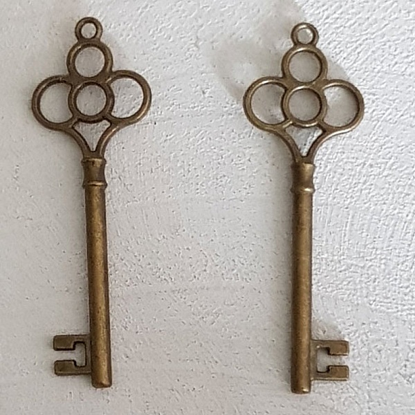 Breloque Clef N&deg;19 Bronze