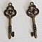 Breloque Clef N&deg;20 Bronze