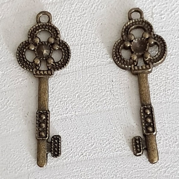 Breloque Clef N&deg;20 Bronze