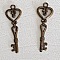 Breloque Clef N&deg;21 Bronze