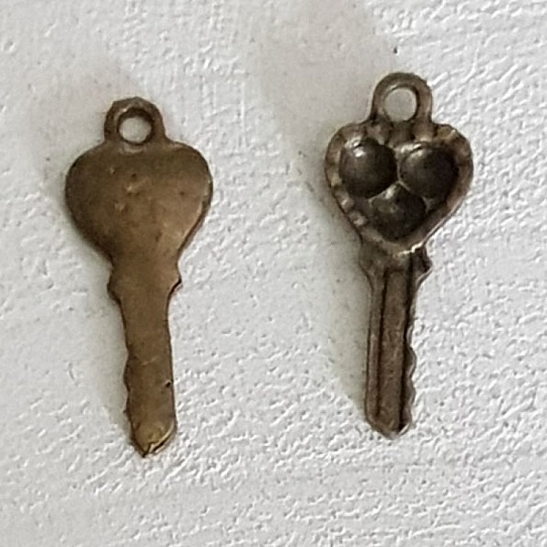 Breloque Clef N&deg;24 Bronze