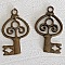 Breloque Clef N&deg;27 Bronze