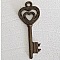 Breloque Clef N&deg;28 Bronze