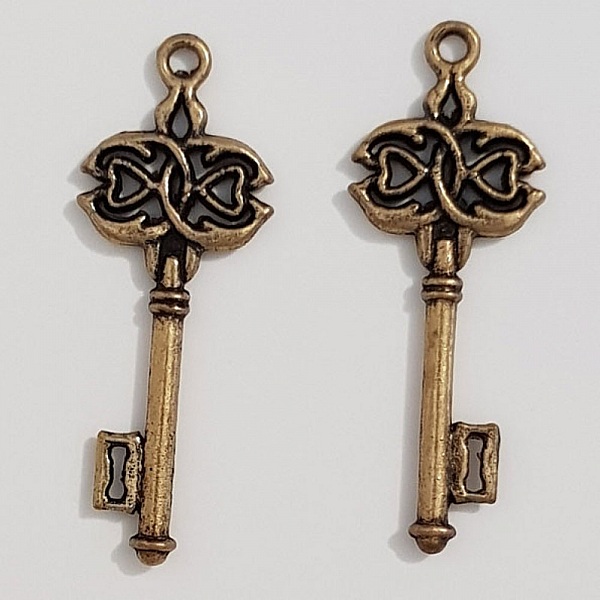 Breloque Clef N&deg;30 Bronze