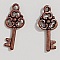 Breloque Clef N&deg;36 Cuivre