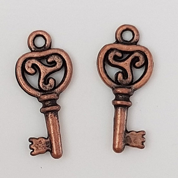 Breloque Clef N&deg;38 Cuivre