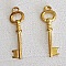 Breloque Clef N&deg;40 Dor&eacute;