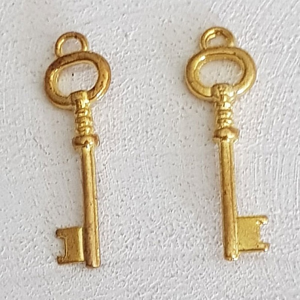 Breloque Clef N&deg;40 Dor&eacute;