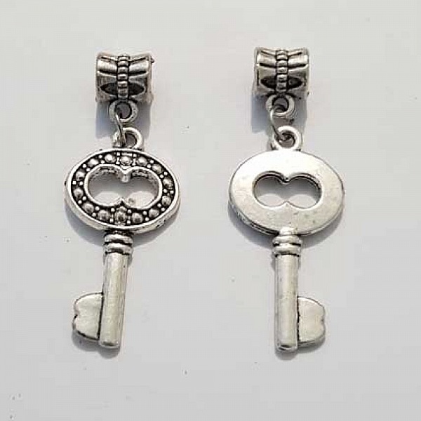 Breloque Clef N&deg;44 Argent