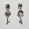 Breloque Clef N&deg;45 Argent