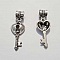 Breloque Clef N&deg;46 Argent