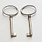 Breloque Clef N&deg;58 Argent