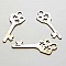 Breloque Clef N&deg;59 Argent