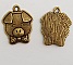 Breloque Cochon N&deg;02 X 1 Pi&egrave;ce
