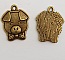 Breloque Cochon N&deg;02 X 10 Pi&egrave;ces