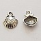 Breloque Coquillage Mer N&deg;06 Argent