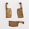 Breloque Couteau cuisine N&deg;01 Bronze