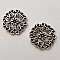 Breloque Divers N&deg;017 Argent Fleur