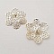Breloque Divers N&deg;019 Argent Fleur