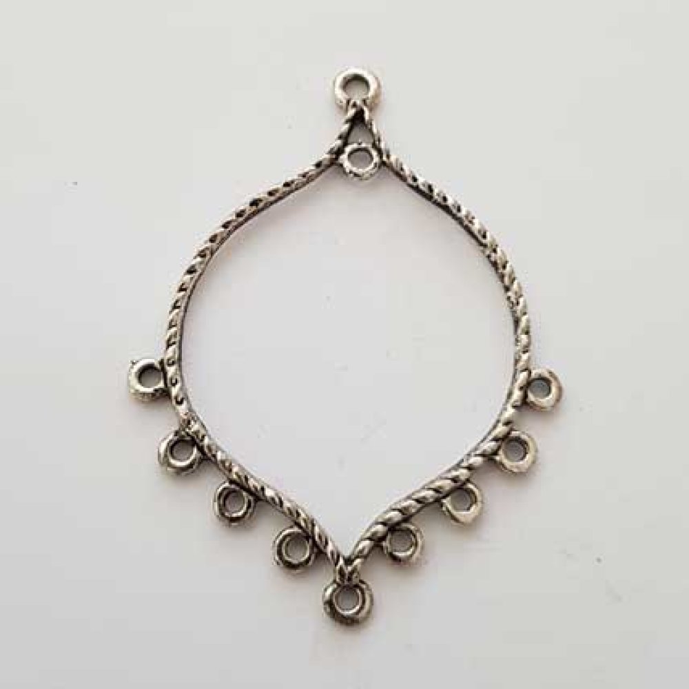 Breloque Divers N&deg;044 Connecteur Argent