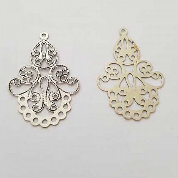 Breloque Divers N&deg;052 Connecteur Argent