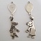Breloque Enfant N&deg;41-02 Zamak (Plaqu&eacute; Argent)