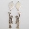 Breloque Enfant N&deg;41-03 Zamak (Plaqu&eacute; Argent)