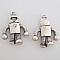 Breloque Enfant N&deg;43 Zamak (Plaqu&eacute; Argent)
