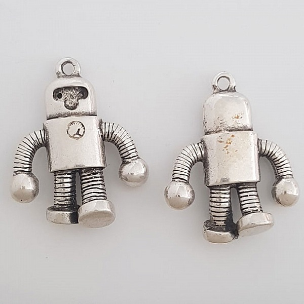 Breloque Enfant N&deg;43 Zamak (Plaqu&eacute; Argent)