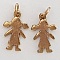 Breloque Enfant N&deg;48 Fille Bronze