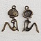 Breloque Enfant N&deg;50 Fille Bronze