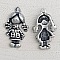 Breloque Enfant N&deg;51 Fille Argent