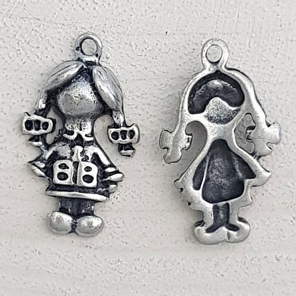 Breloque Enfant N&deg;51 Fille Argent