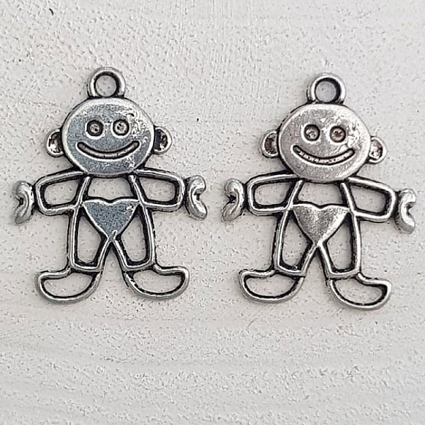 Breloque Enfant N&deg;52 Gar&ccedil;on Argent