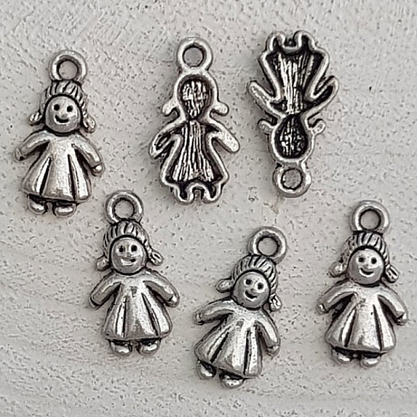 Breloque Enfant N&deg;58 Fille Argent