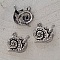 Breloque Escargot N&deg;02 Argent