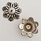 Breloque Fleur CCB N&deg;003 Argent