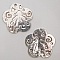 Breloque Fleur M&eacute;tal N&deg;006 Argent