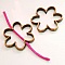 Breloque Fleur M&eacute;tal N&deg;010 Bronze