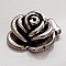 Breloque Fleur M&eacute;tal N&deg;018 Argent