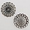 Breloque Fleur M&eacute;tal N&deg;026 Argent
