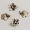 Breloque Fleur M&eacute;tal N&deg;040 Argent