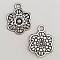 Breloque Fleur M&eacute;tal N&deg;047 Argent