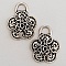 Breloque Fleur M&eacute;tal N&deg;055 Argent