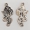 Breloque Fleur M&eacute;tal N&deg;071 Argent