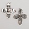 Breloque Fleur M&eacute;tal N&deg;078 Argent