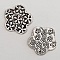 Breloque Fleur M&eacute;tal N&deg;079 Argent