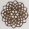 Breloque Fleur M&eacute;tal N&deg;101 Estampe Bronze
