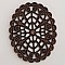 Breloque Fleur M&eacute;tal N&deg;103 Estampe Cuivre