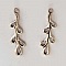 Breloque Fleur M&eacute;tal N&deg;164 Argent